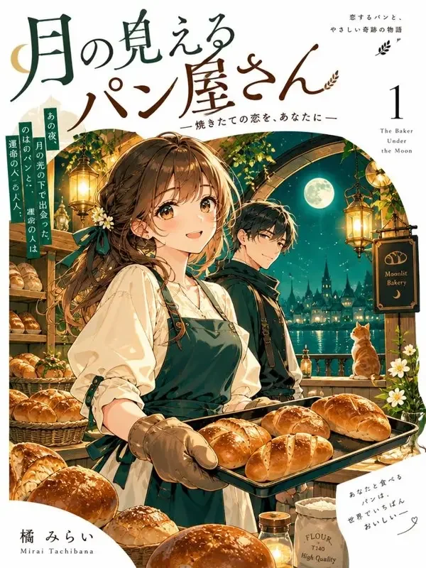 月光面包店漫画封面