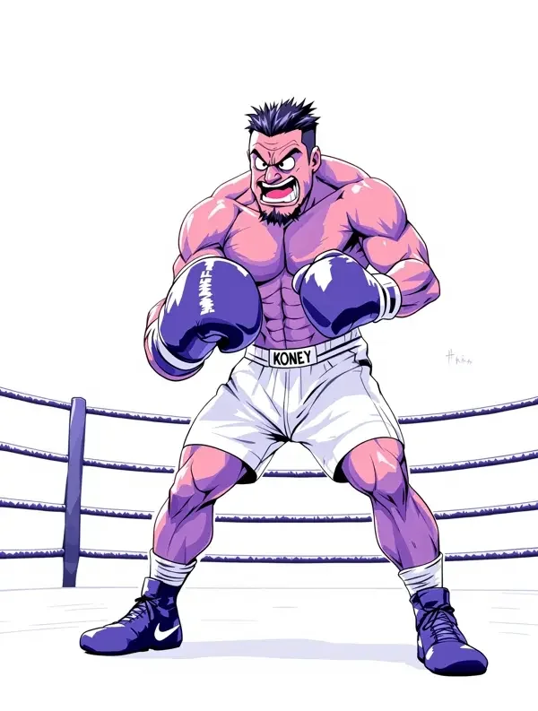 拳锋高校漫画封面